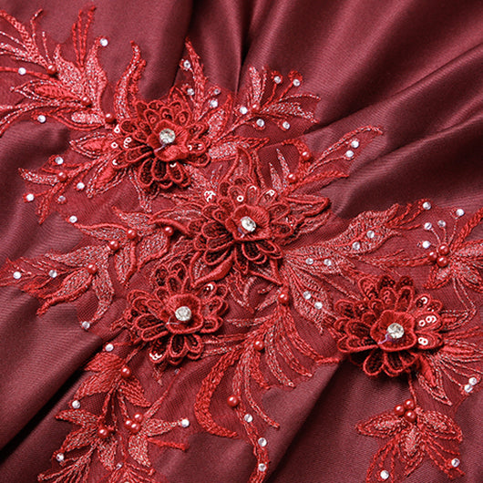 Vestido Slim Fit Elegante con Bordado Delicado - Image 8