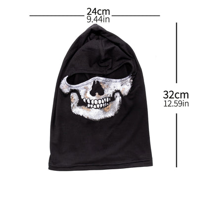 Máscara Balaclava Calavera para Motos, Bicicleta y Esquí - Image 4