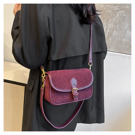 Bolso Mensajero de Cuero Mate con Cierre Magnético - Image 16