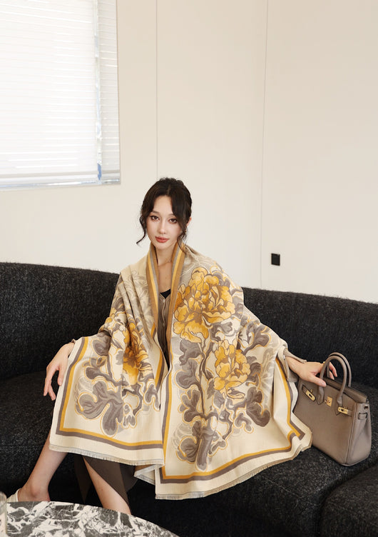 Chal Versátil de Oficina Estilo Coreano para Otoño e Invierno - Image 22