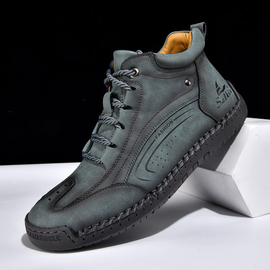 Zapatos de Moda Talla Grande para Hombre con Suela Cosida a Mano - Image 5