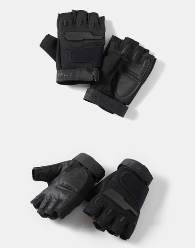Guantes Tácticos Mitones Ajustables con Muñequera Antideslizante Transpirable - Image 12