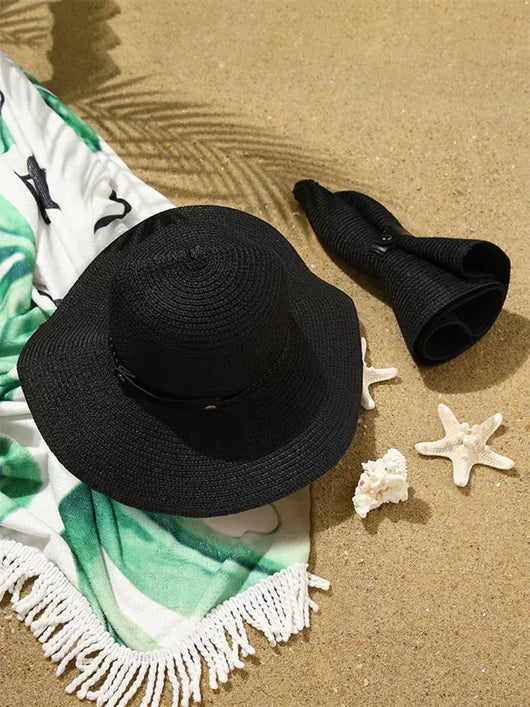 Sombrero de Paja con Personalidad para Mujer - Image 9