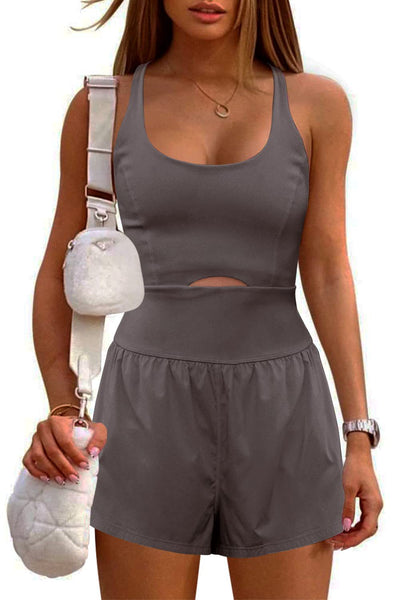 Mono Deportivo Casual para Mujer - Shorts con Chaleco - Image 7