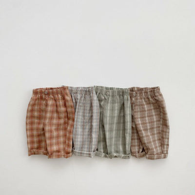 Pantalones a Cuadros Casuales para Niño - Comodidad y Estilo - Image 2