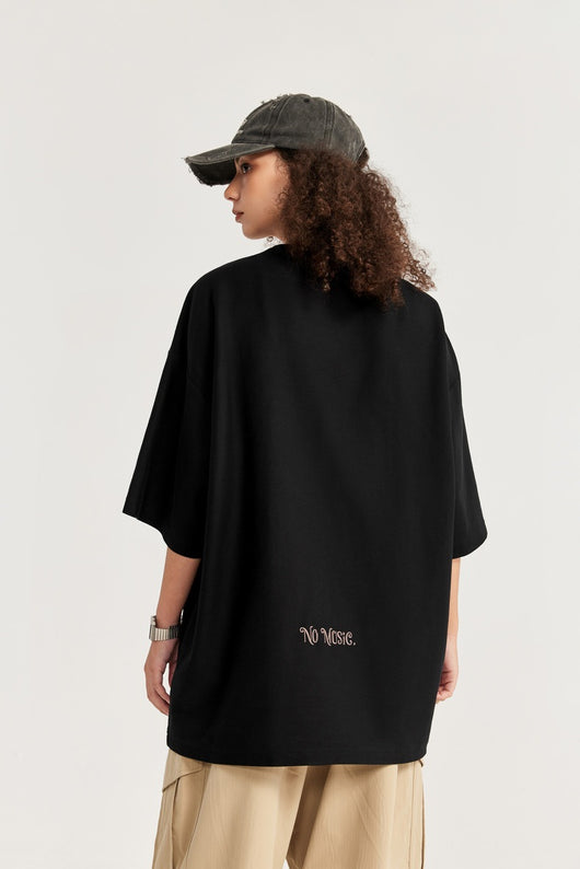 Playera Casual de Twill Vintage con Bordado - Image 9