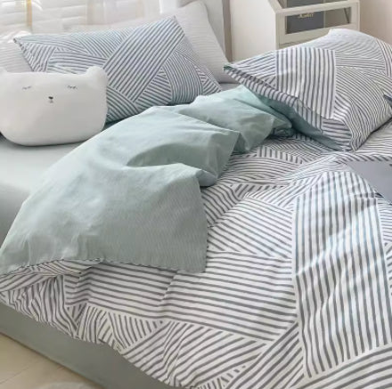 Juego de Cama Completo Degradado de Algodón 100% Puro - Image 7