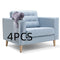 Blanco 440X300 MM 4 Piezas