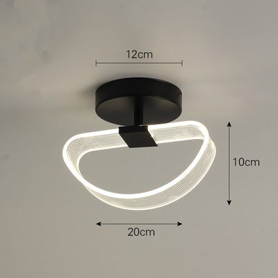 Lámpara de Techo Minimalista Luxury con Guía de Línea para Porche - Image 6