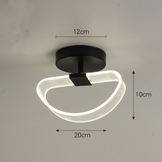 Lámpara de Techo Minimalista Luxury con Guía de Línea para Porche - Image 6