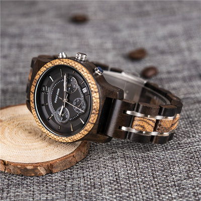 Reloj Electrónico de Madera - Image 3