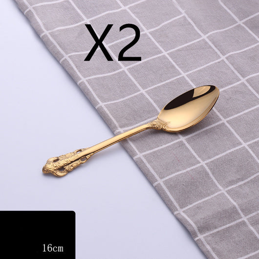 Juego de 4 Cucharas de Acero Inoxidable Premium - Image 59