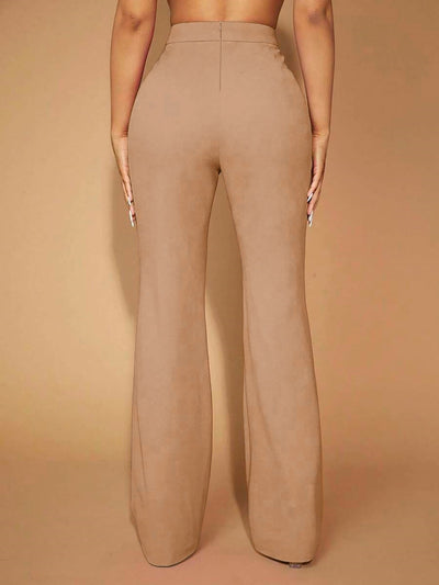 Pantalones de Cintura Alta para Mujer - Elegancia Profesional y Comodidad Diaria - Image 40