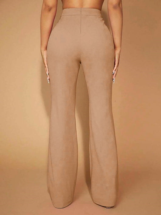 Pantalones de Cintura Alta para Mujer - Elegancia Profesional y Comodidad Diaria - Image 40