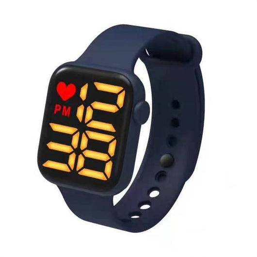 Reloj Digital LED Pantalla Grande Touch Square - Image 4