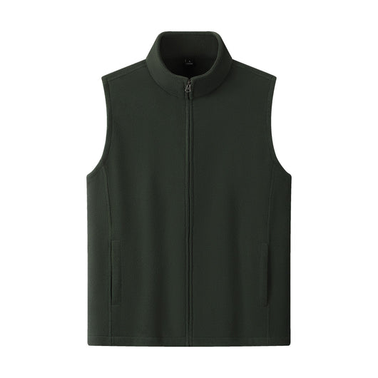 Chaleco Cardigan Reversible de Polar con Cierre de Cremallera - Image 11