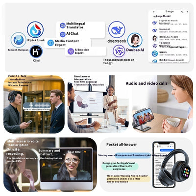 Auriculares Bluetooth X1pro Inalámbricos Universales de Conducción Ósea - Image 4