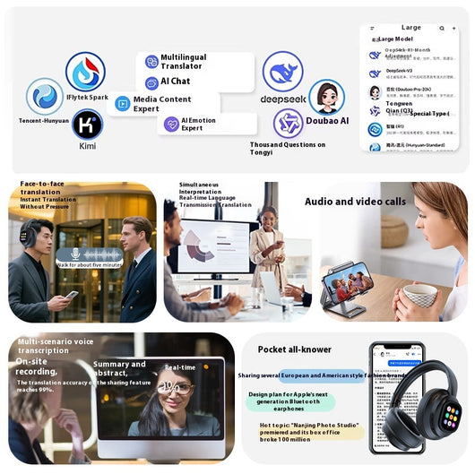 Auriculares Bluetooth X1pro Inalámbricos Universales de Conducción Ósea - Image 4