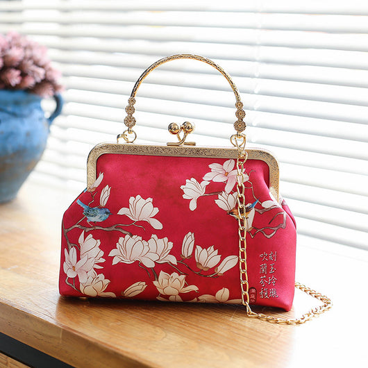 Bolso Bandolera Retro Estilo Cheongsam de Un Hombro - Image 15