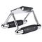 Barra Triangular de Acero para Polea - Accesorio Profesional para Entrenamiento