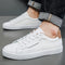 Men's Casual White Low-Top Sneakers Spring