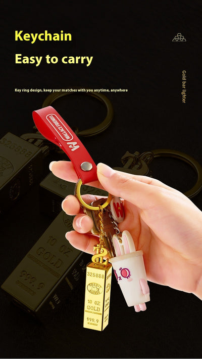 Llavero Multifuncional Gold Bar Pequeño - Metal Resistente Todo en Uno - Image 14