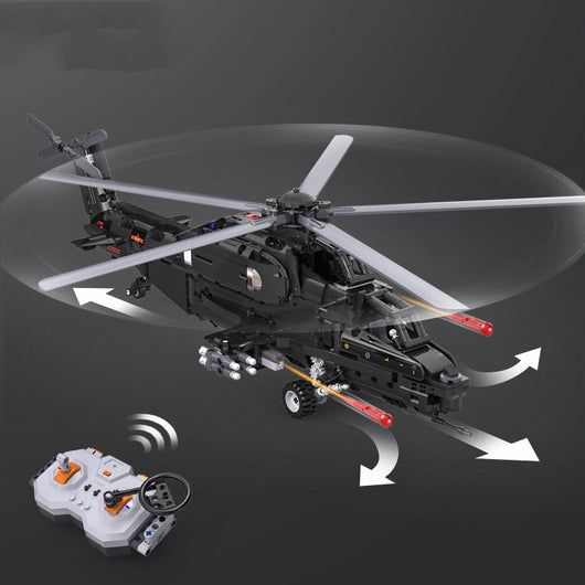 Helicóptero Wuzhi 10 con Control Remoto - Set de Bloques de Construcción Mecánicos - Image 3