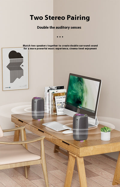 Parlante Bluetooth Portátil con Micrófono Inalámbrico para Karaoke - Image 18