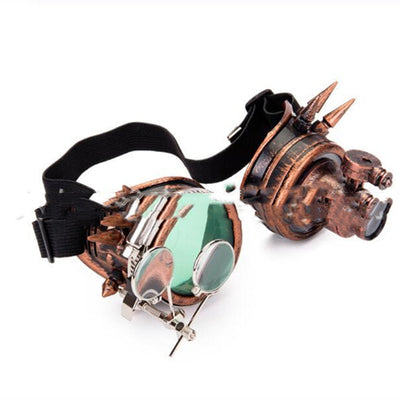 Gafas Steampunk Halloween con Luces LED - Image 7