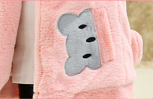 Abrigo Infantil Cálido con Capucha y Diseño Adorable - Image 8