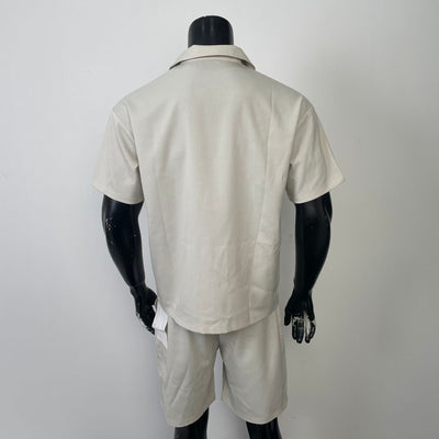 Conjunto Casual Polo con Bolsillo y Shorts Sueltos - Image 15