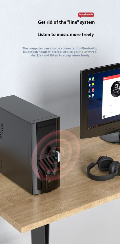 Receptor Bluetooth Multifunción - Convertidor de Audio Inalámbrico - Image 21