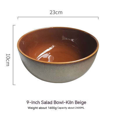 Juego de Boles Porcelana Retro Grande - Diseño Clásico para el Hogar - Image 7