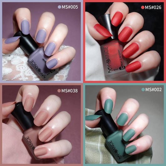 Esmalte de Uñas Velvet Mate Sin Horno