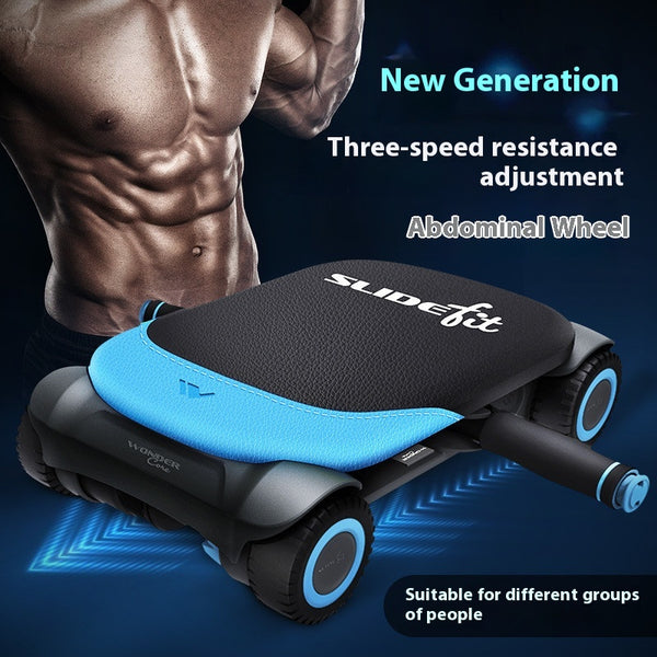 Rueda Abdominal con Rebote Automático para Fitness en Casa