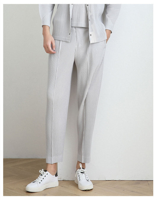 Pantalones Holgados Casuales Summer Folds para Hombre - Image 5