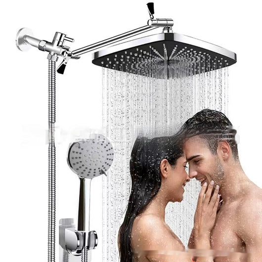 Conjunto de Ducha Elegante Negro con Cabezal de 3 Funciones - Image 19