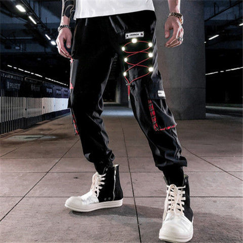 Overol Corto Hombre Estilo Coreano Primavera Verano Tendencia Funcional - Image 2