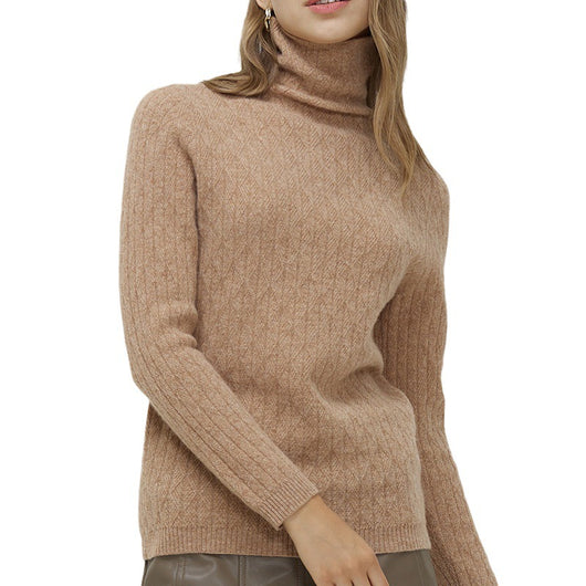 Suéter de Lana Gruesa para Mujer Otoño Invierno - Image 5