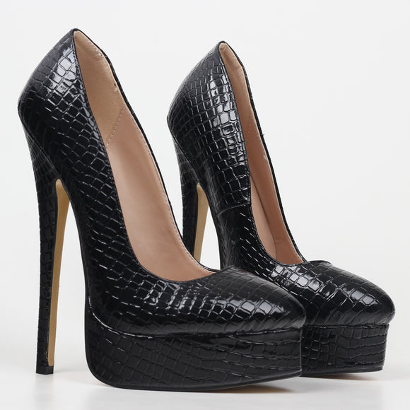 Tacones Stiletto con Plataforma para Novia