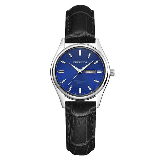 Reloj Dual Calendario para Hombre y Mujer Resistente al Agua Cuarzo Preciso - Image 40