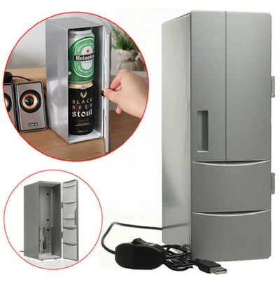 Minirefrigerador USB Dual Temperatura - Frío y Calor Portátil