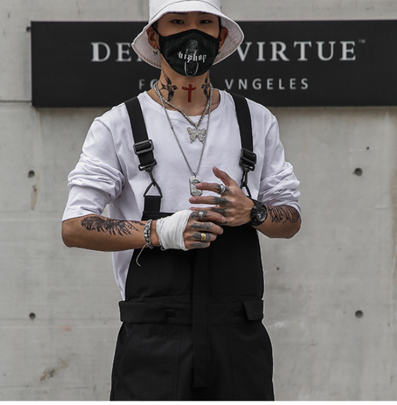 Tirantes Funcionales de Estilo Oscuro para Hombre