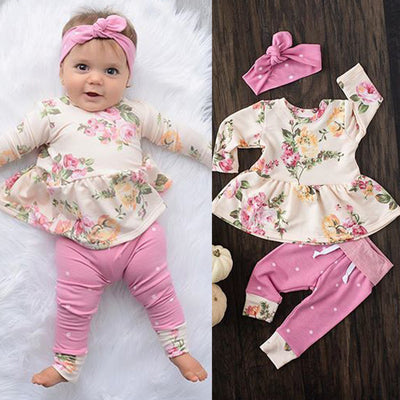 Conjunto de Diadema Floral para Niña - Juego de Tres Piezas - Image 20