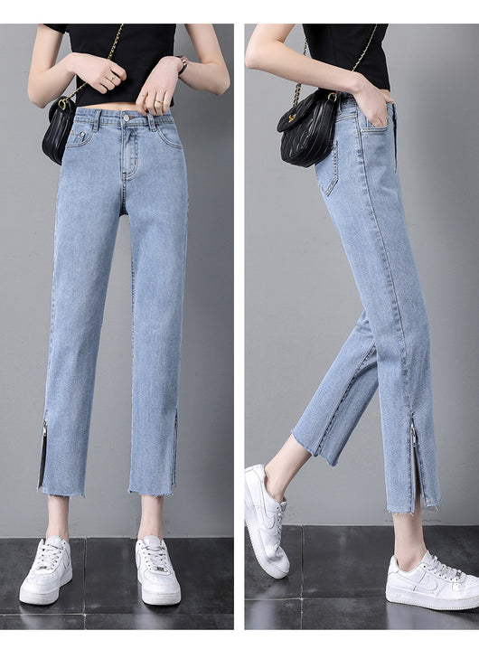 Pantalones Slim Cintura Alta para Mujer - Corte Cigarrillo - Image 7