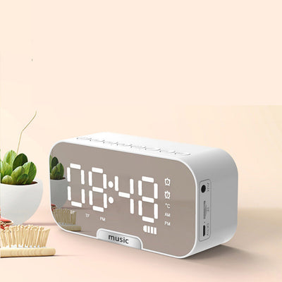 Reloj Despertador con Espejo Portátil - Image 2