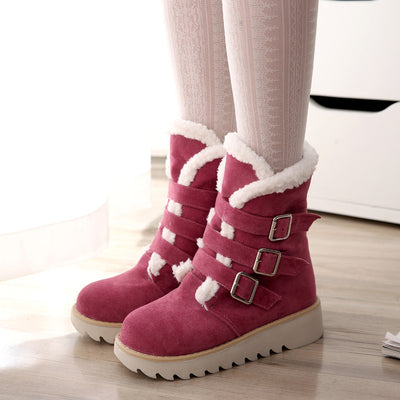 Botas de Nieve Talla Grande con Hebilla - Comodidad Total en Invierno - Image 5