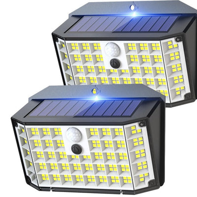 Lámpara de Pared Solar 176 LED para Patios y Jardines - Image 15