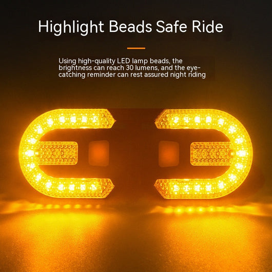 Luz Trasera Inteligente para Bicicleta con Control Remoto y Carga USB - Image 2
