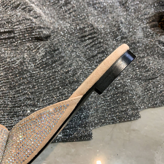 Sandalias Planas con Moño y Strass para Mujer - Image 9